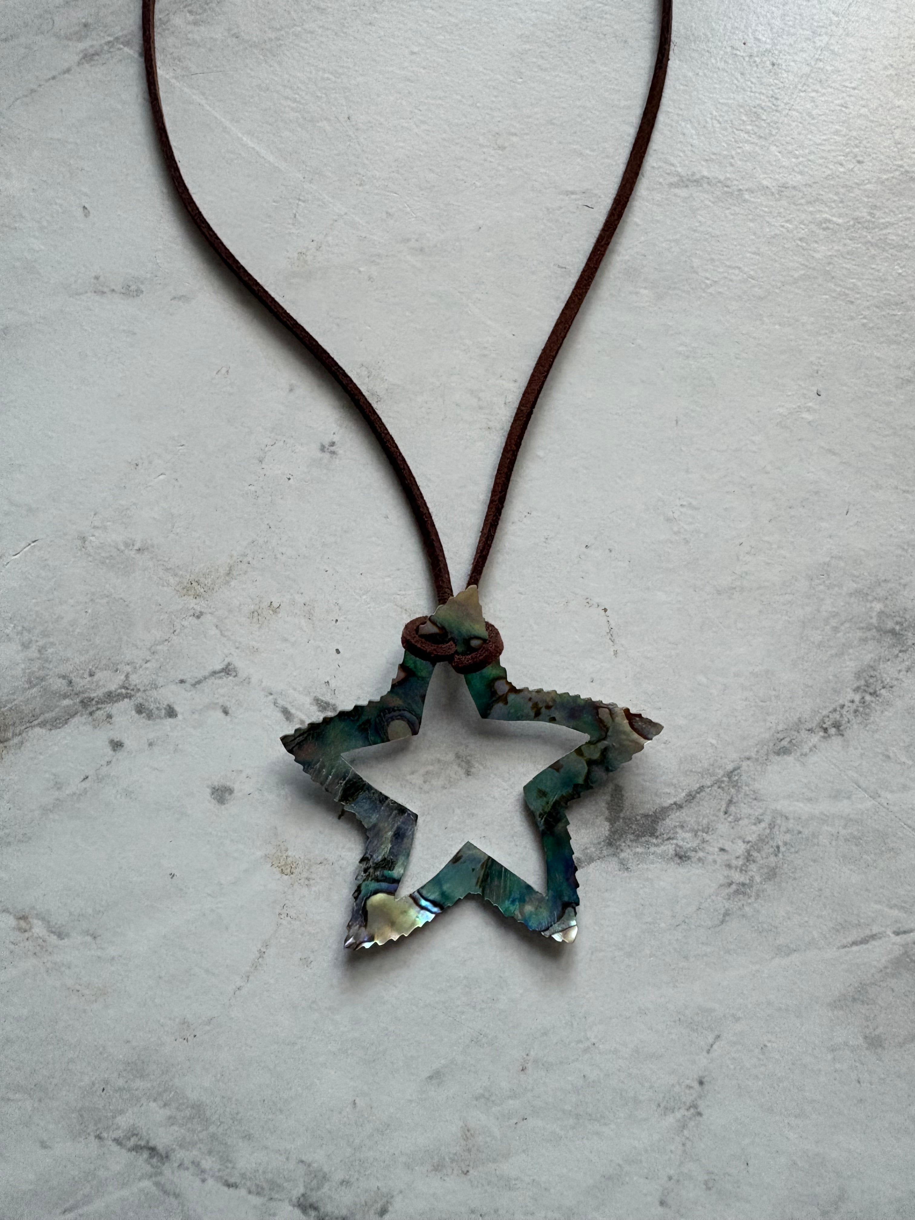 cosmic abalone necklace