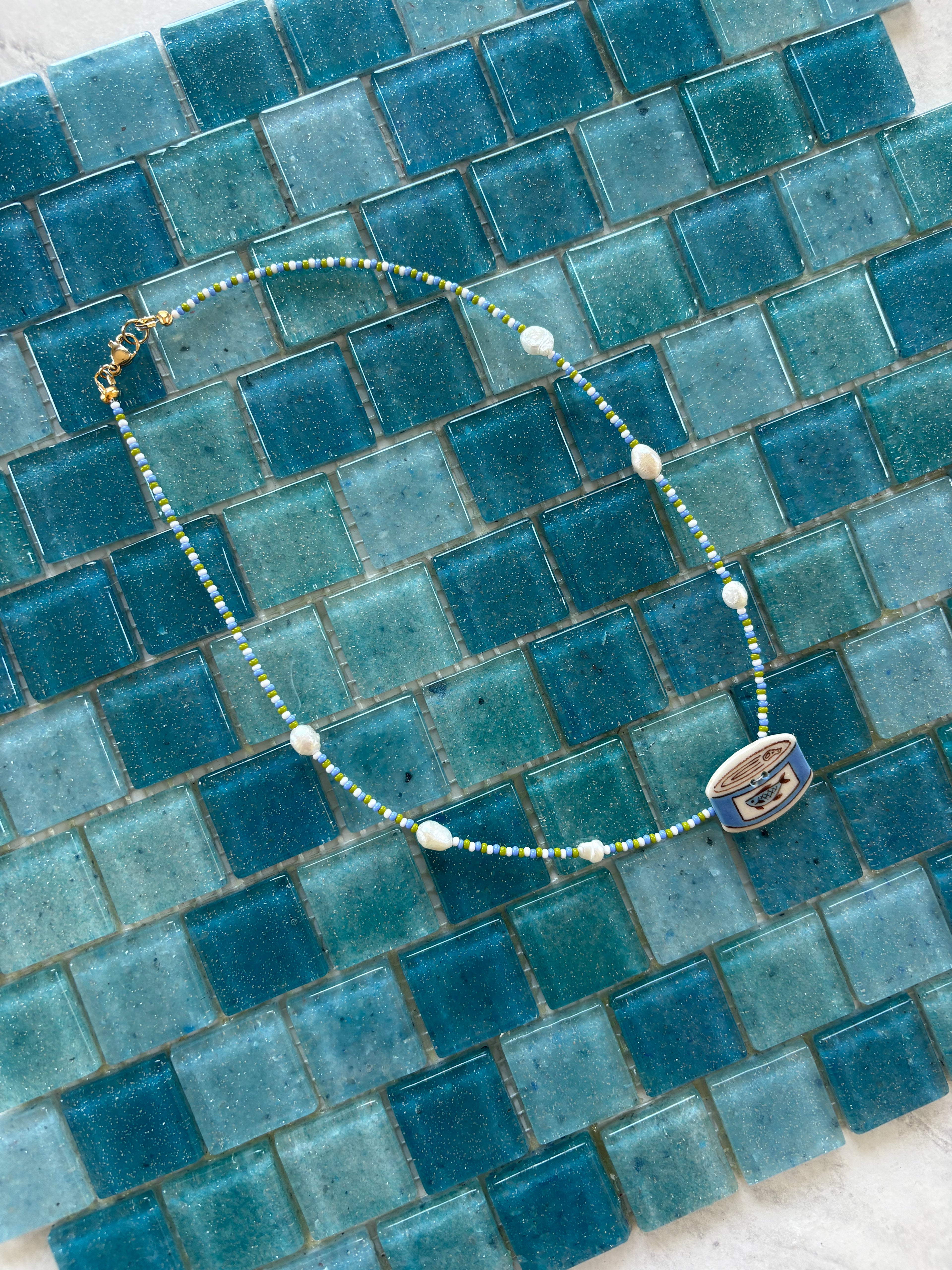 tinned fish necklace