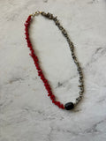 leopard eel necklace