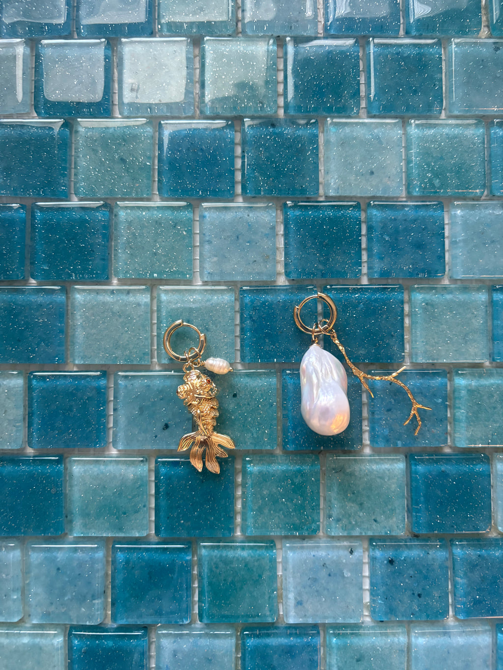 tempura earrings