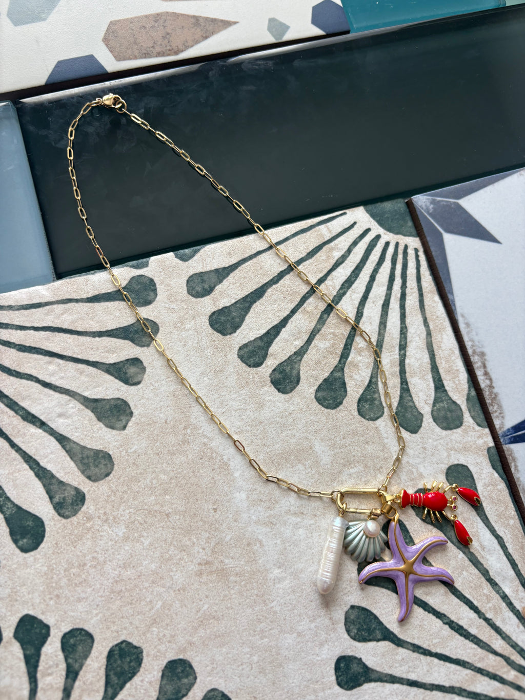 seafood boil necklace