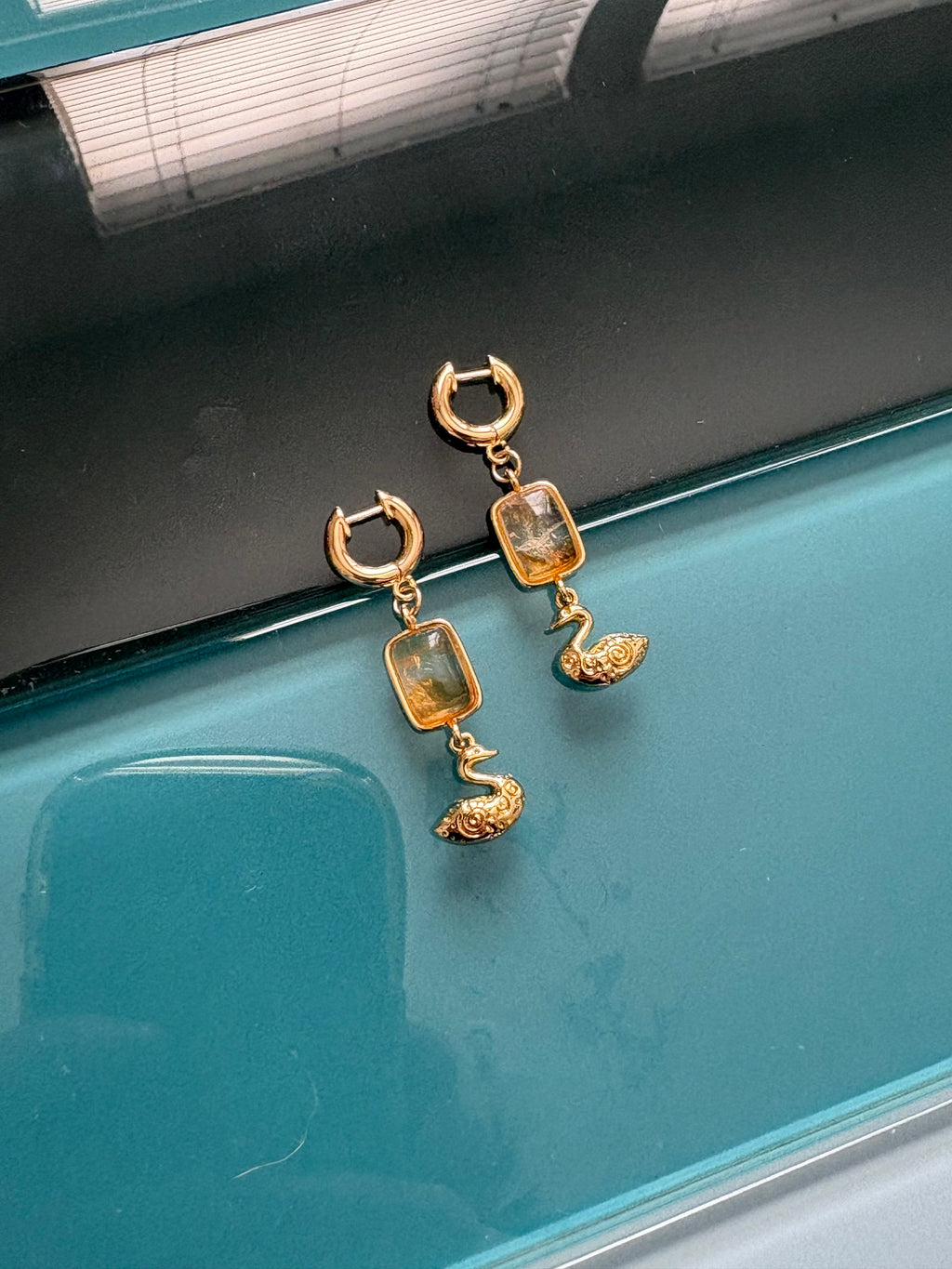 swan lake earrings