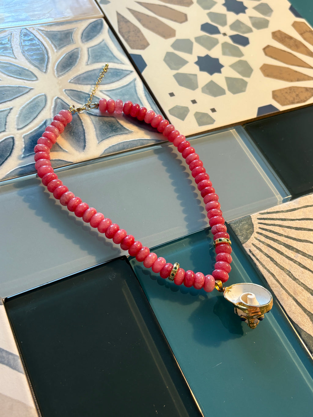 pink lady necklace