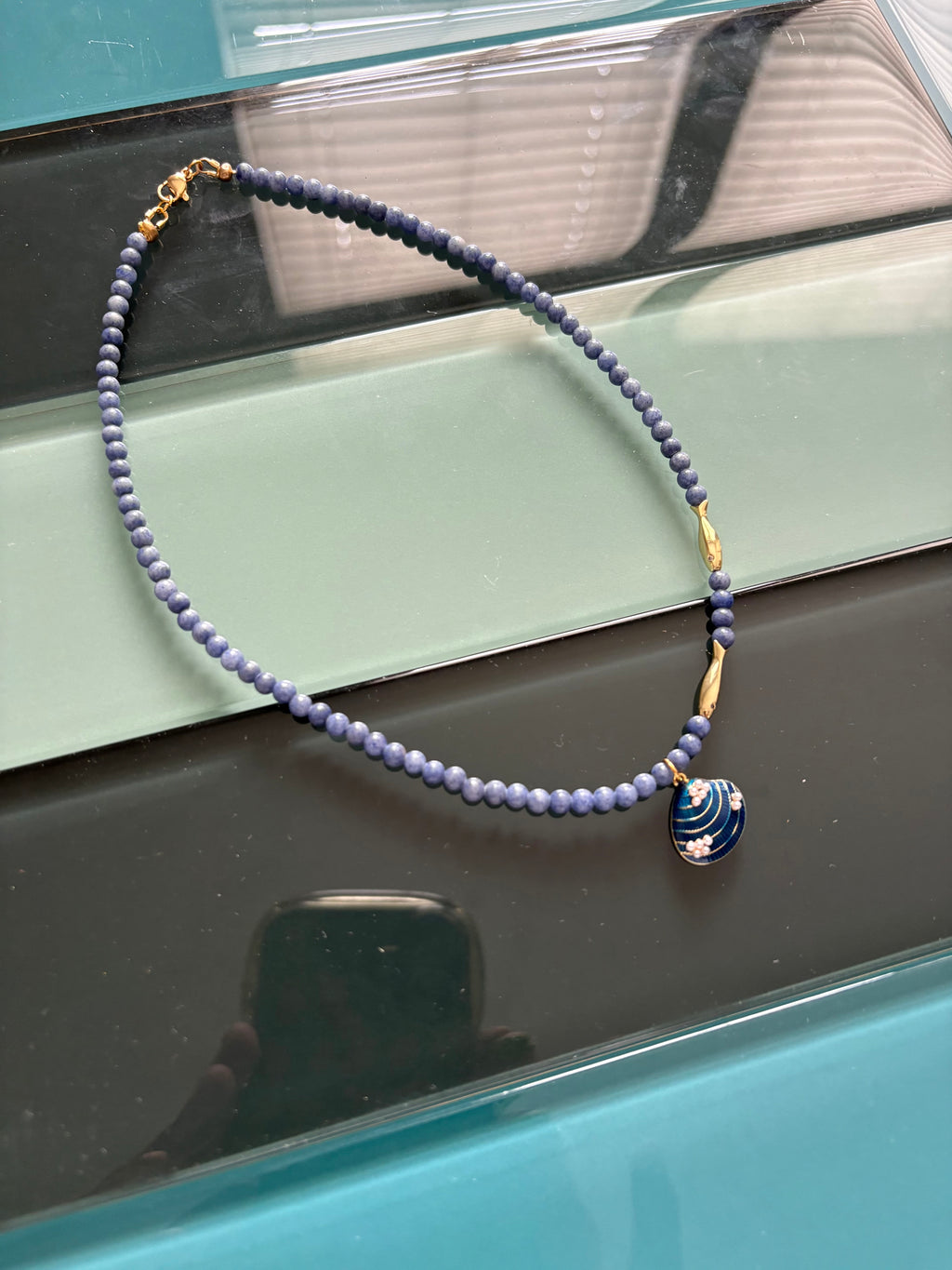 deep blue sea necklace