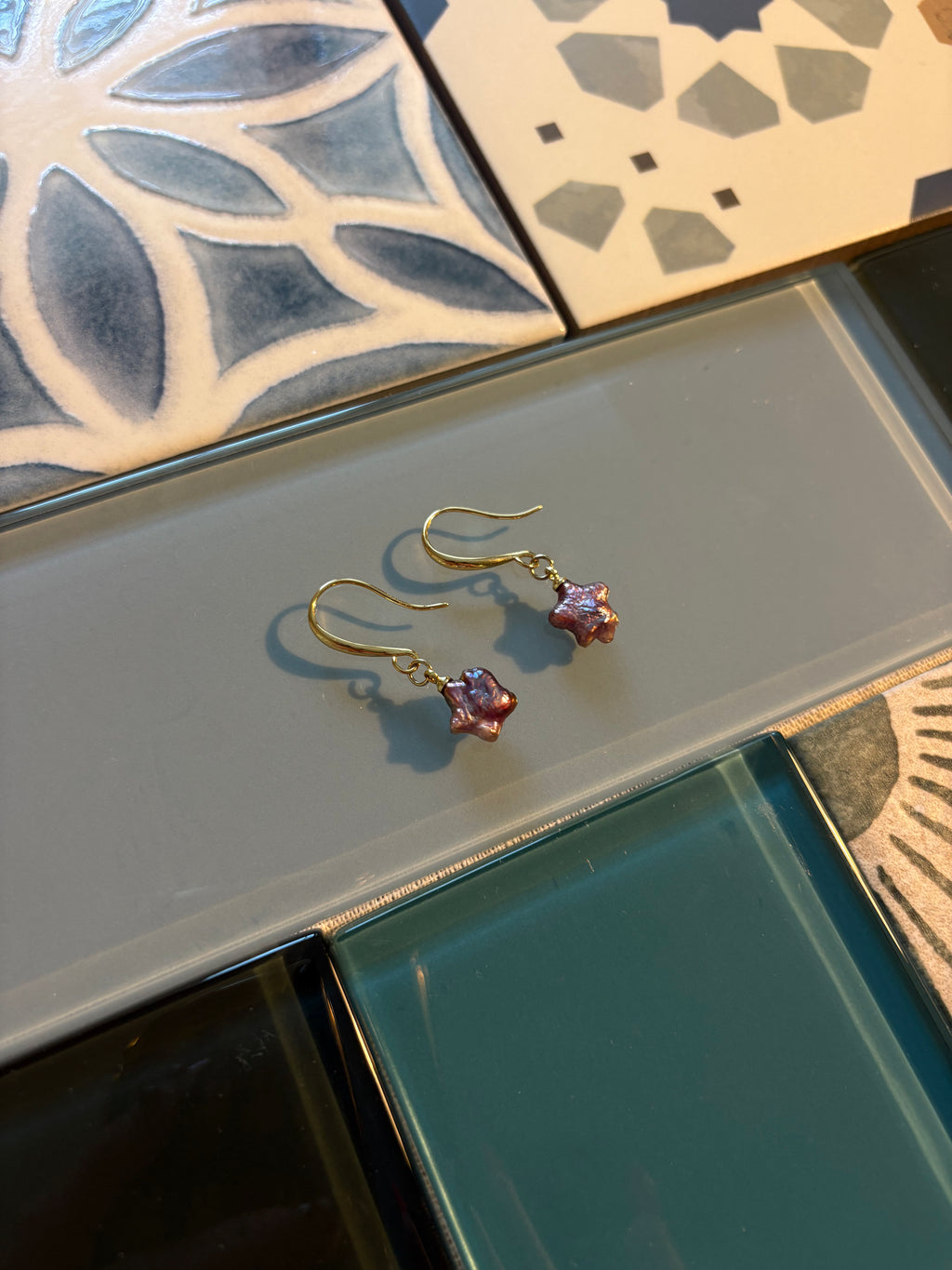 orions pearl earrings