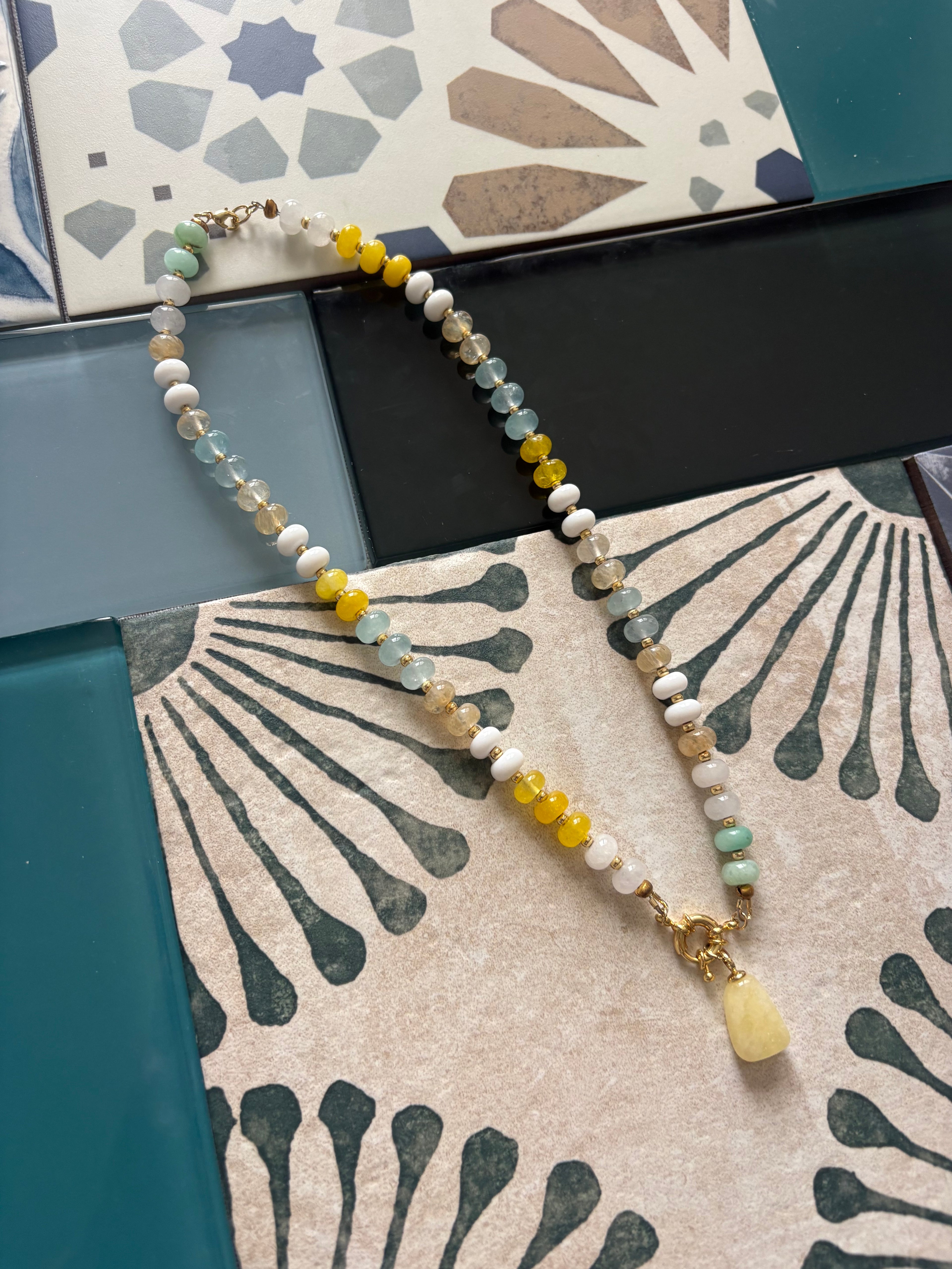 lemon drop necklace