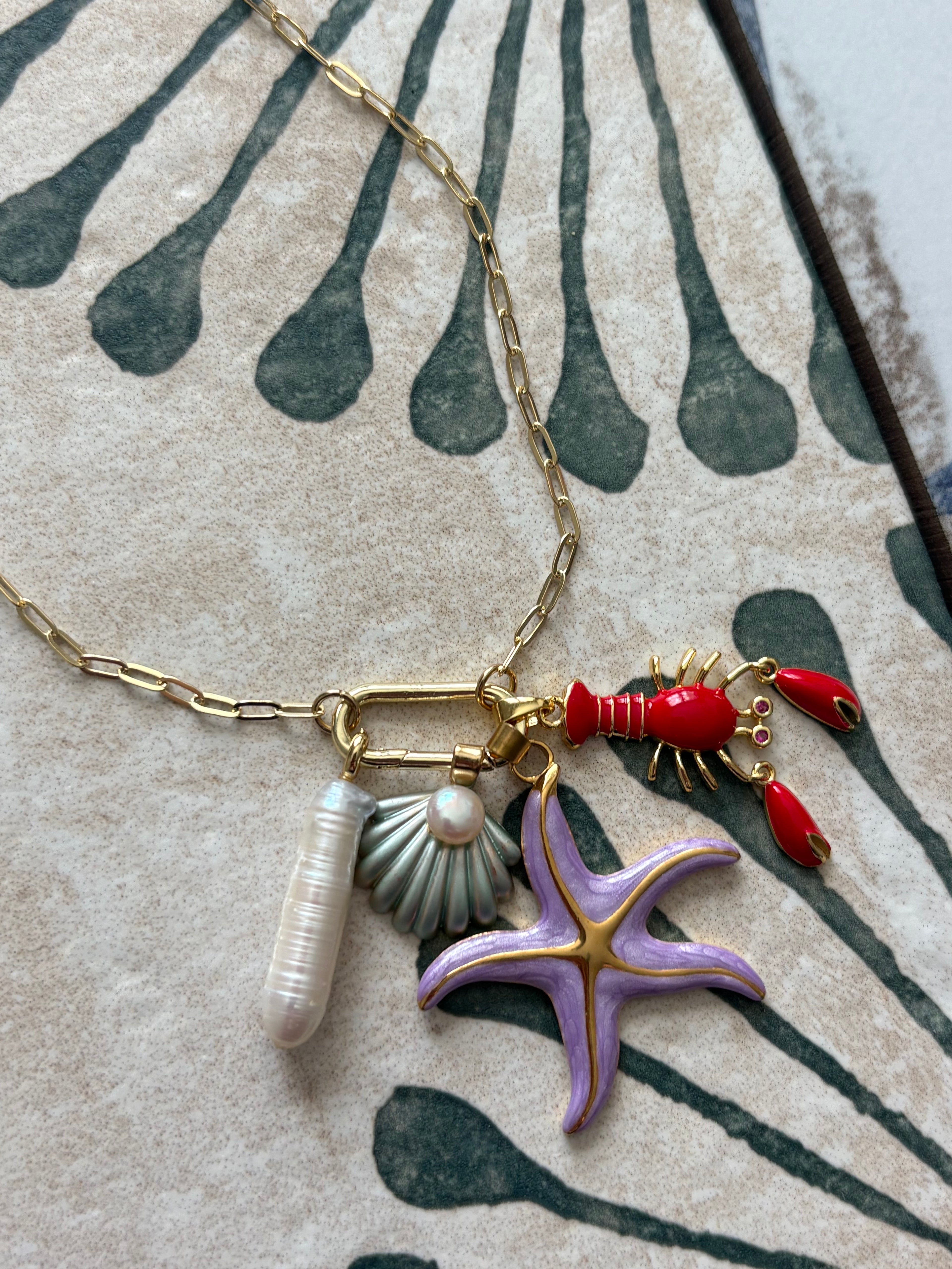 seafood boil necklace