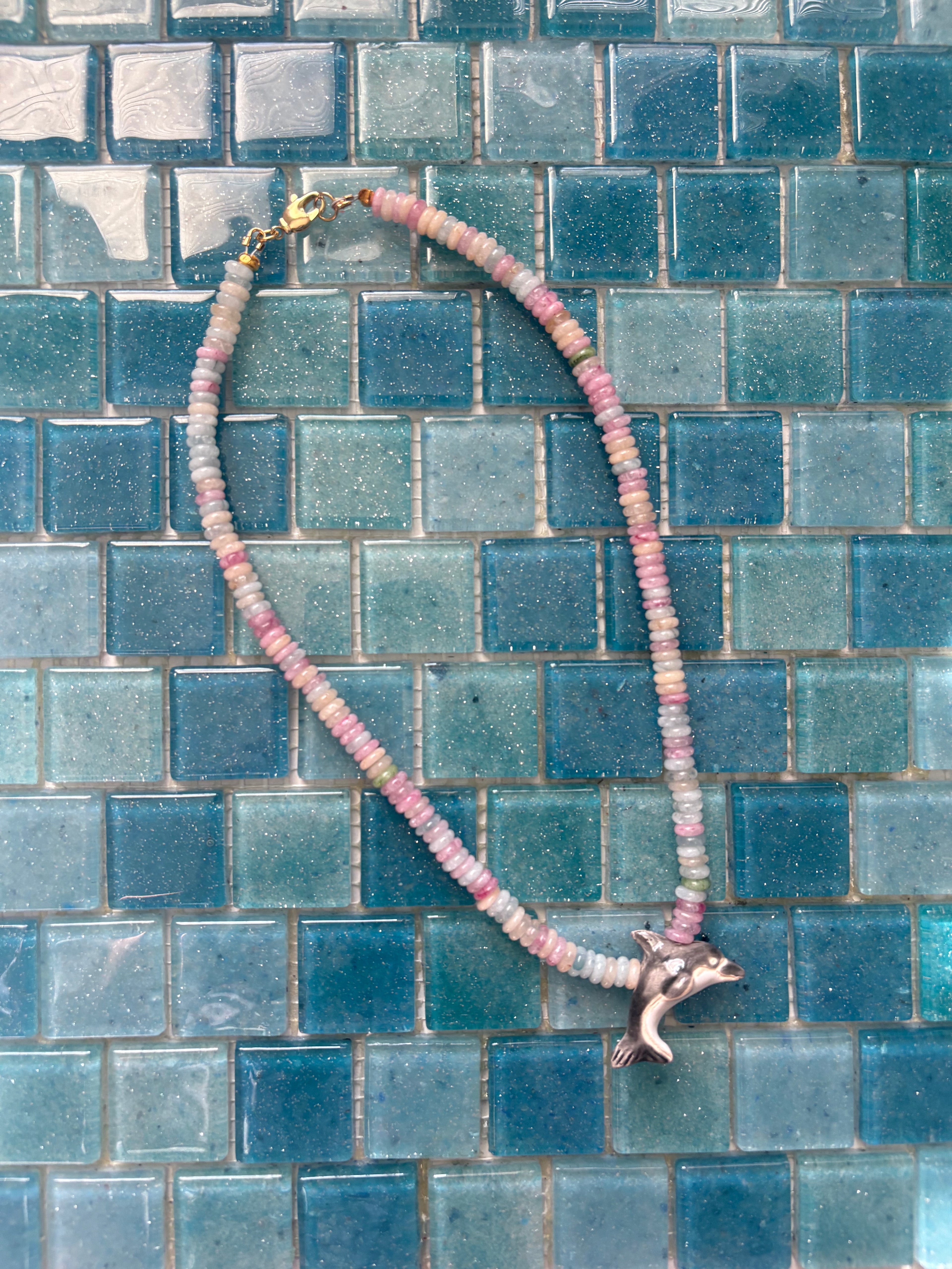 rainbow sunrise necklace