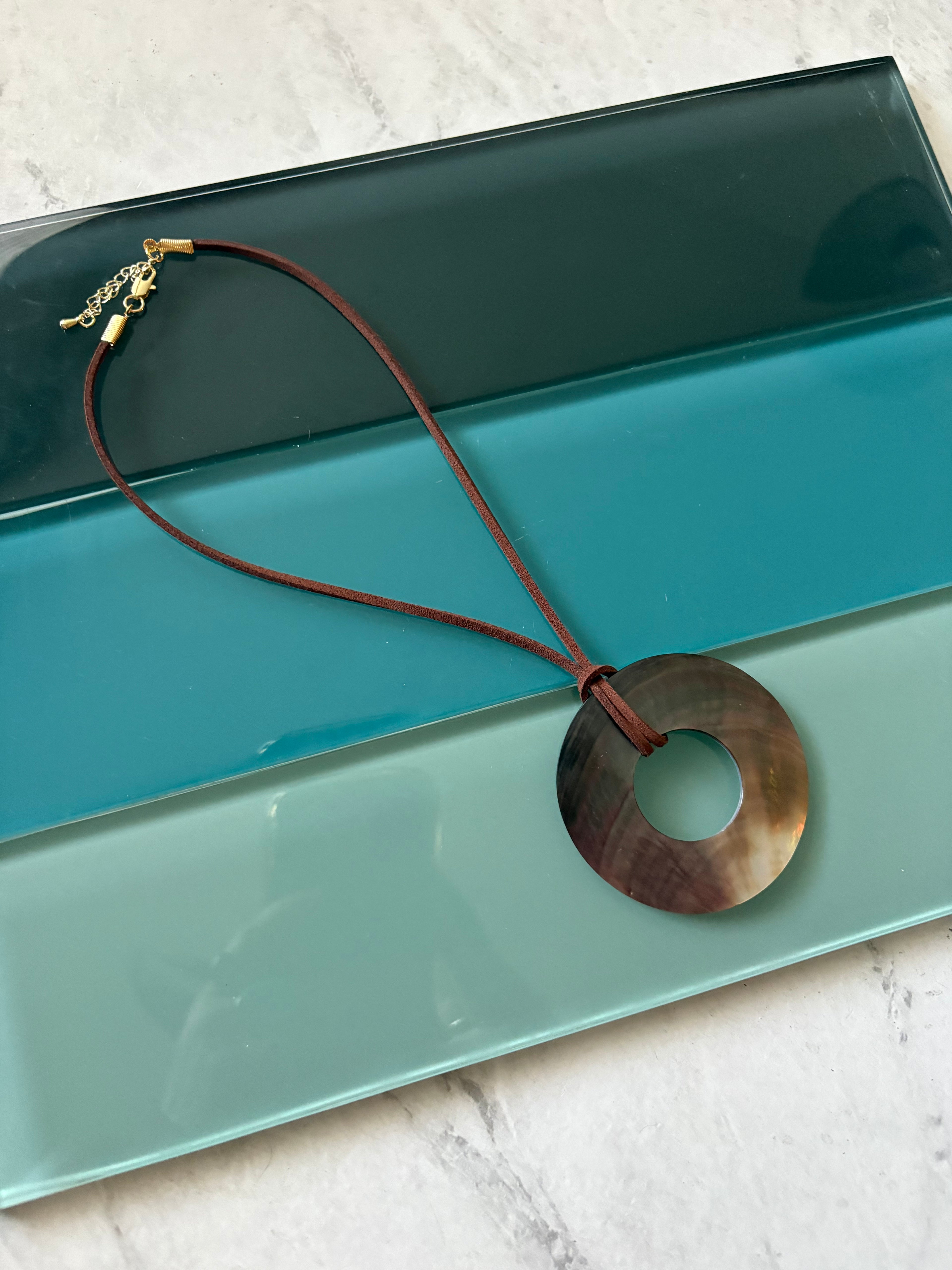 mermaids mirror necklace