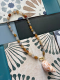 whiskey wave necklace