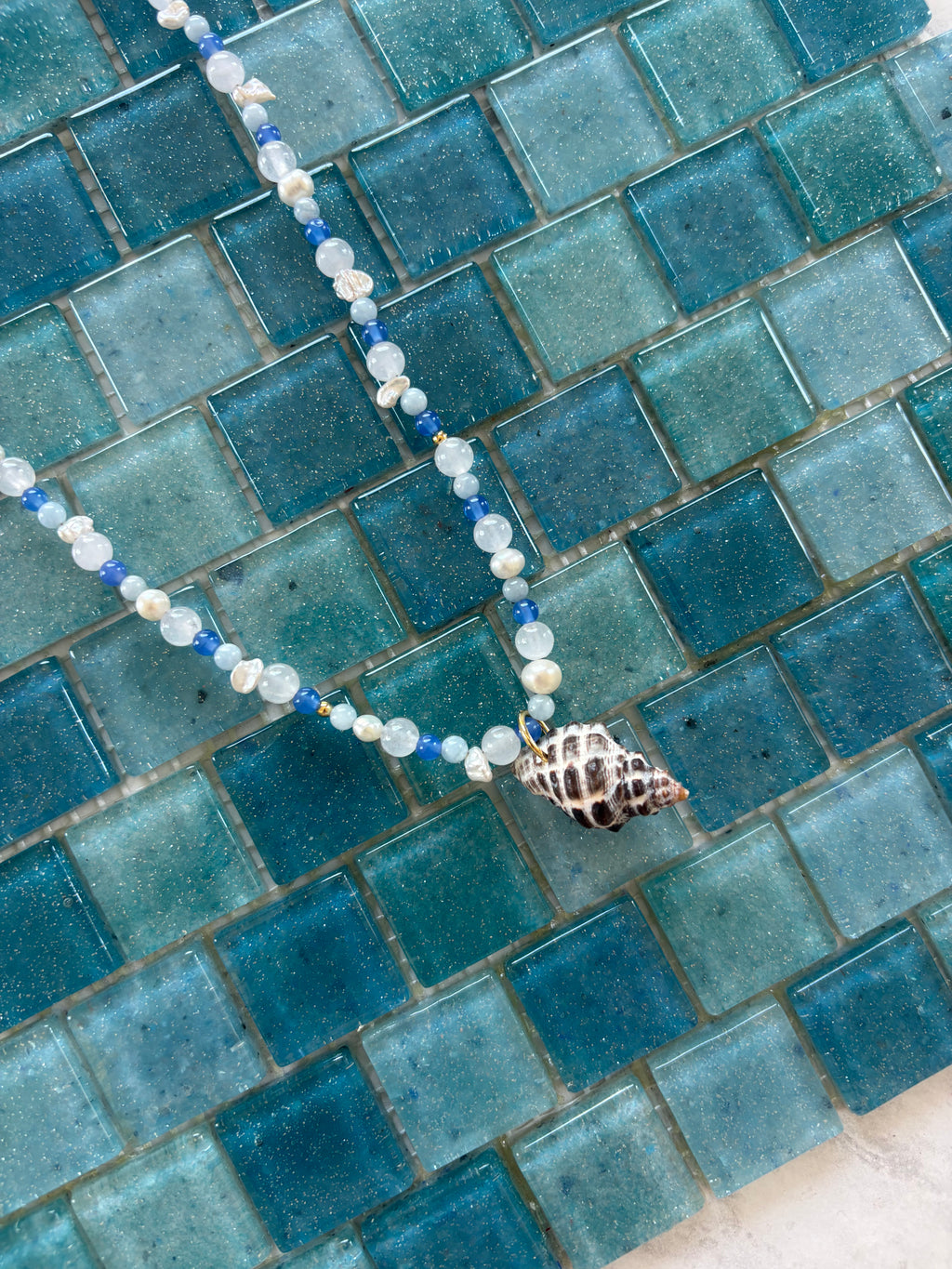 spotted at the beach necklace
