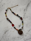 old fashioned fossil necklace