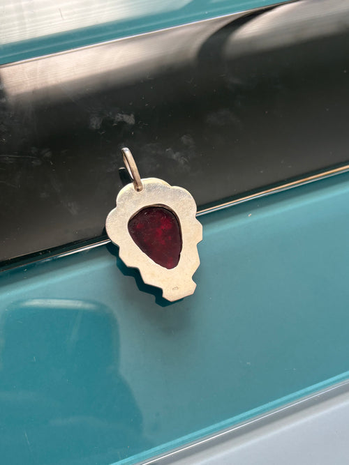 .925 labradorite pendant
