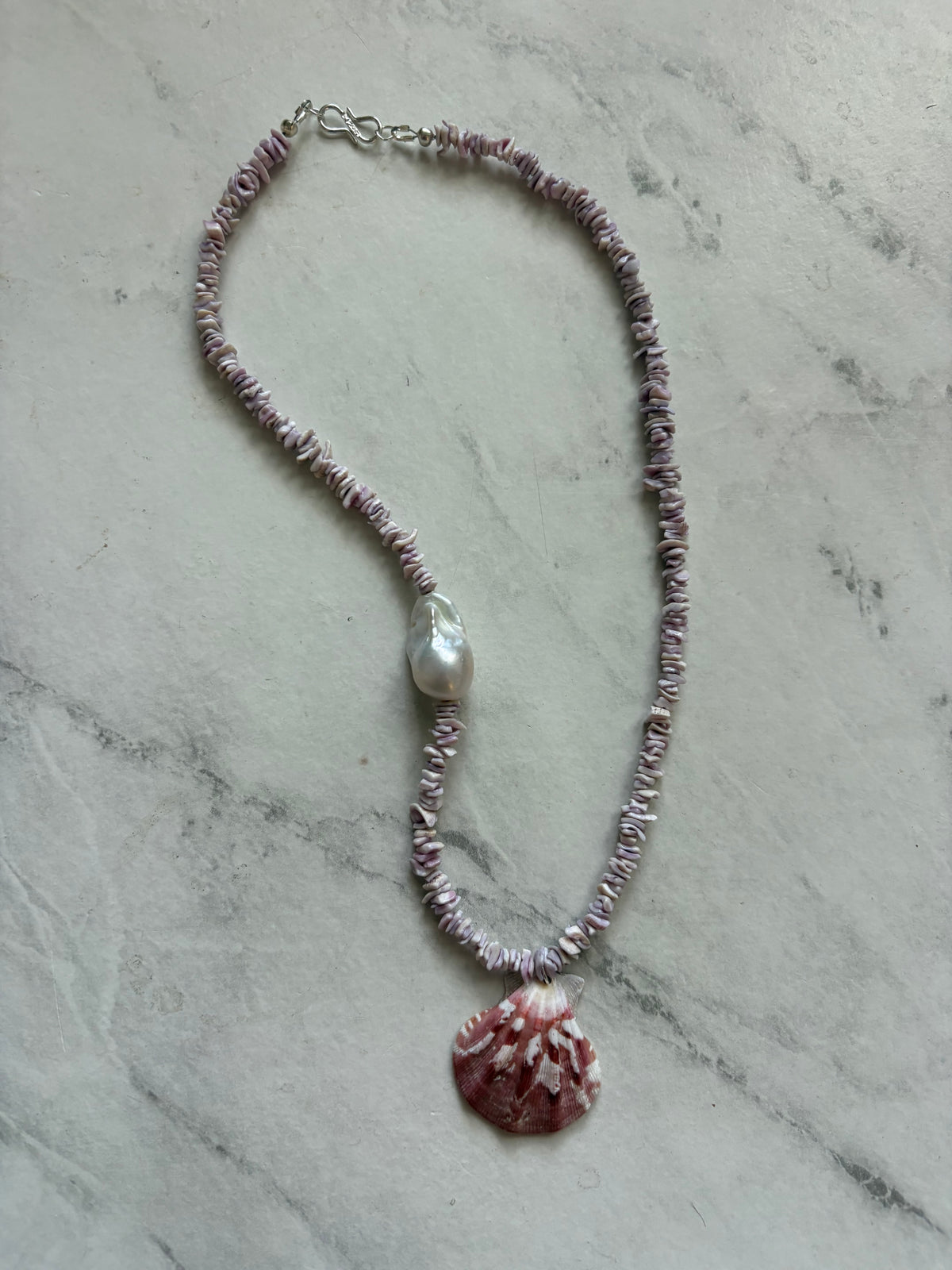 oyster shooter necklace