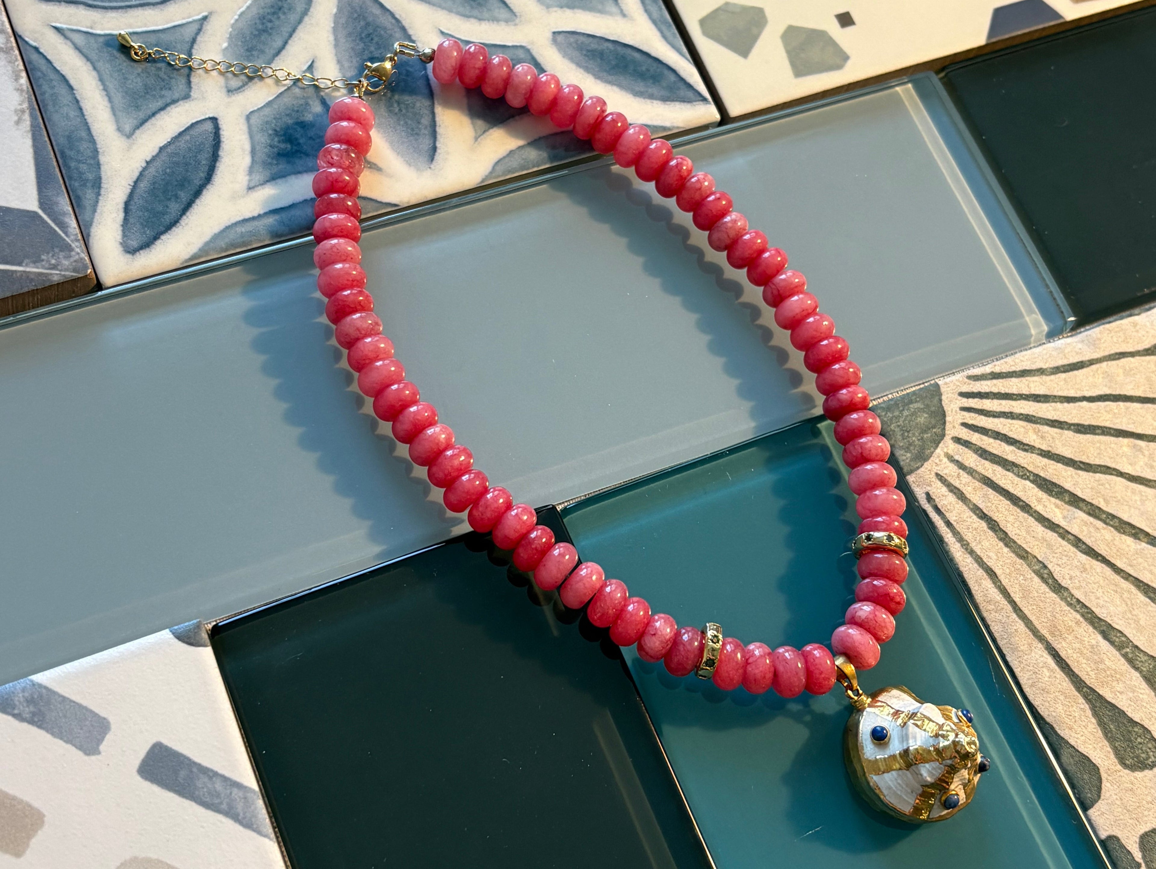 pink lady necklace