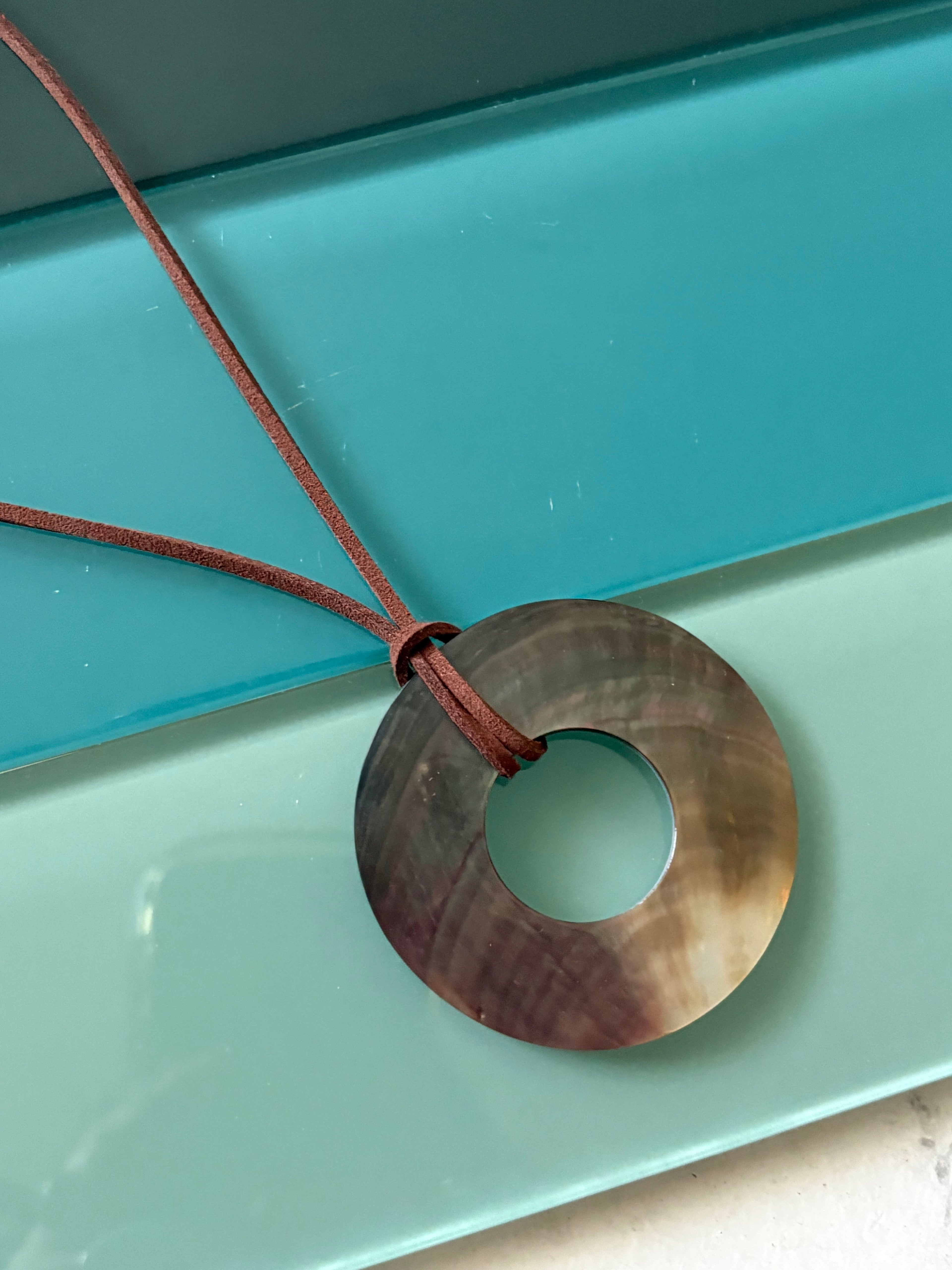 mermaids mirror necklace
