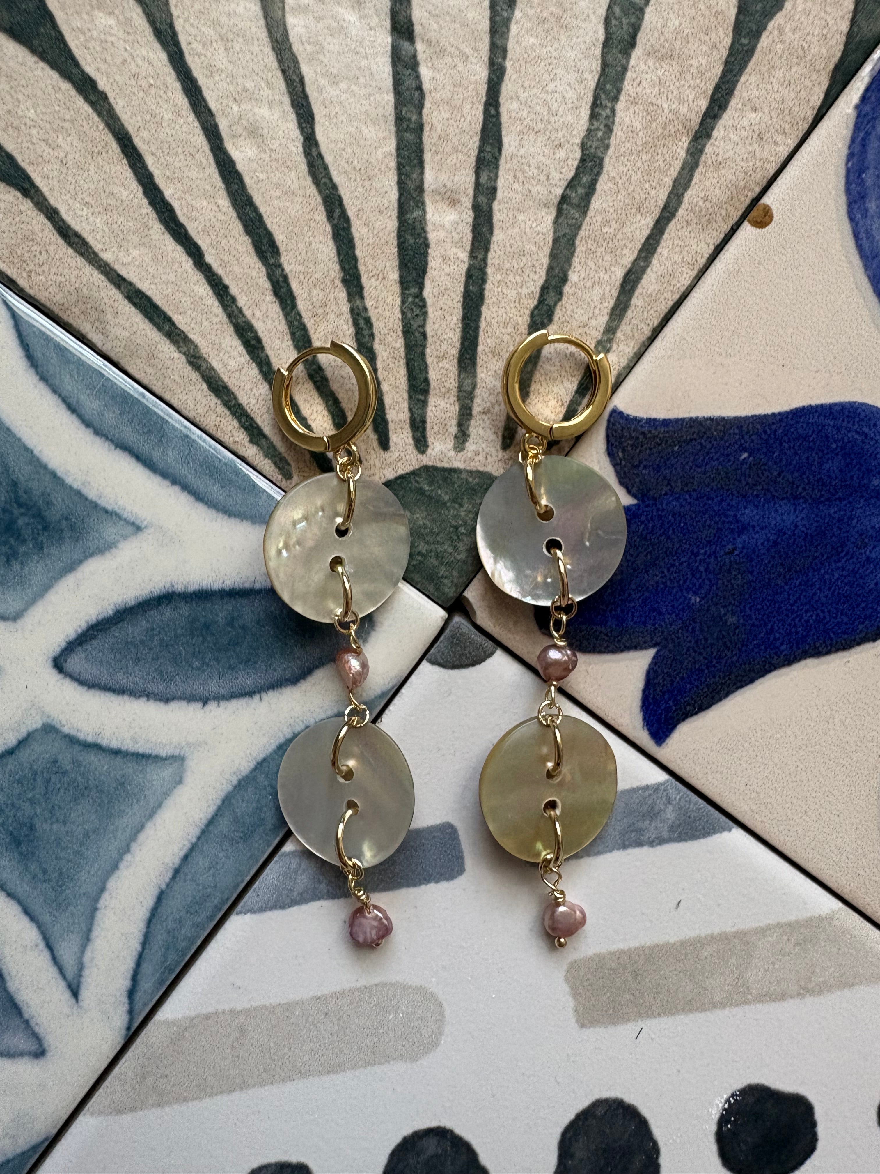 el playa rosa earrings