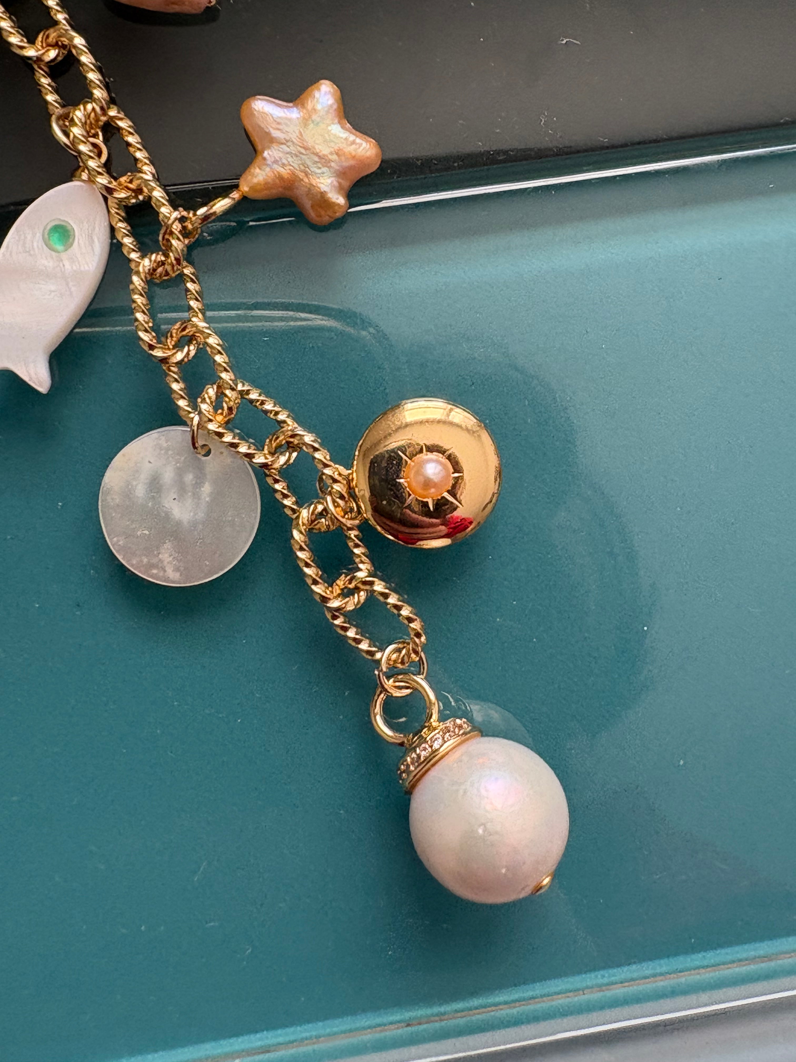 tipsy tail bag charm