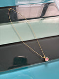 pink sand necklace