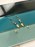 abalone drift earrings