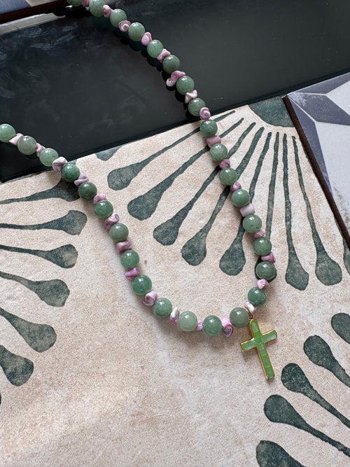basil gimlet necklace