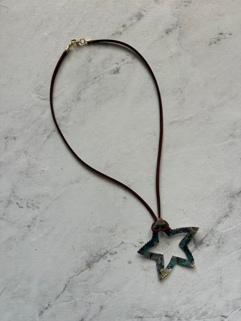 cosmic abalone necklace