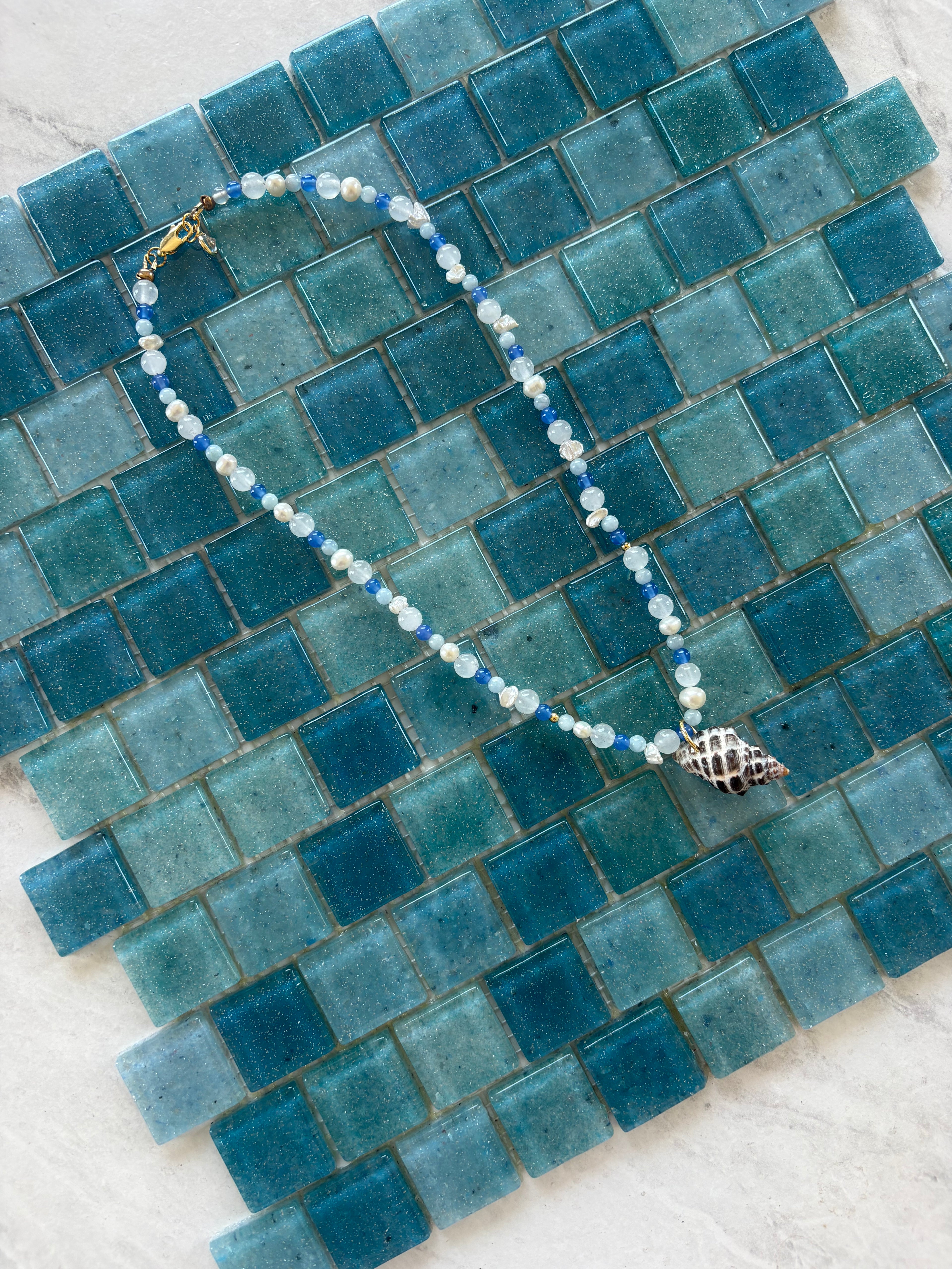 spotted at the beach necklace