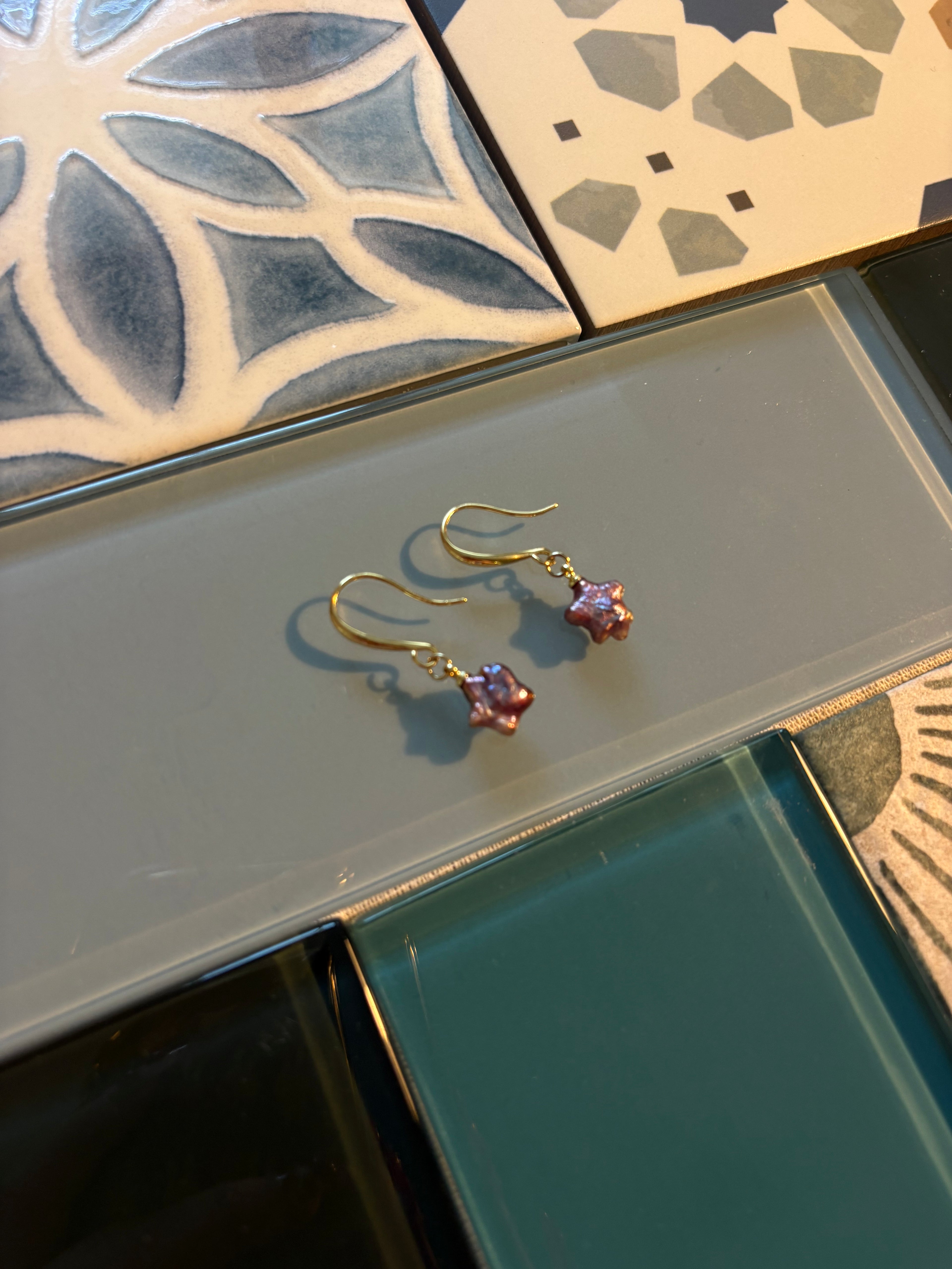 orions pearl earrings
