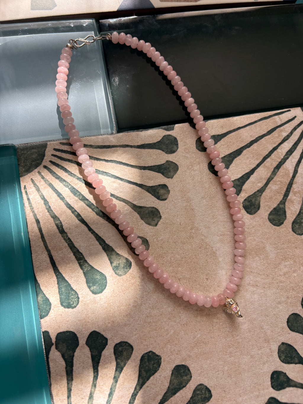 saltwater cherub necklace