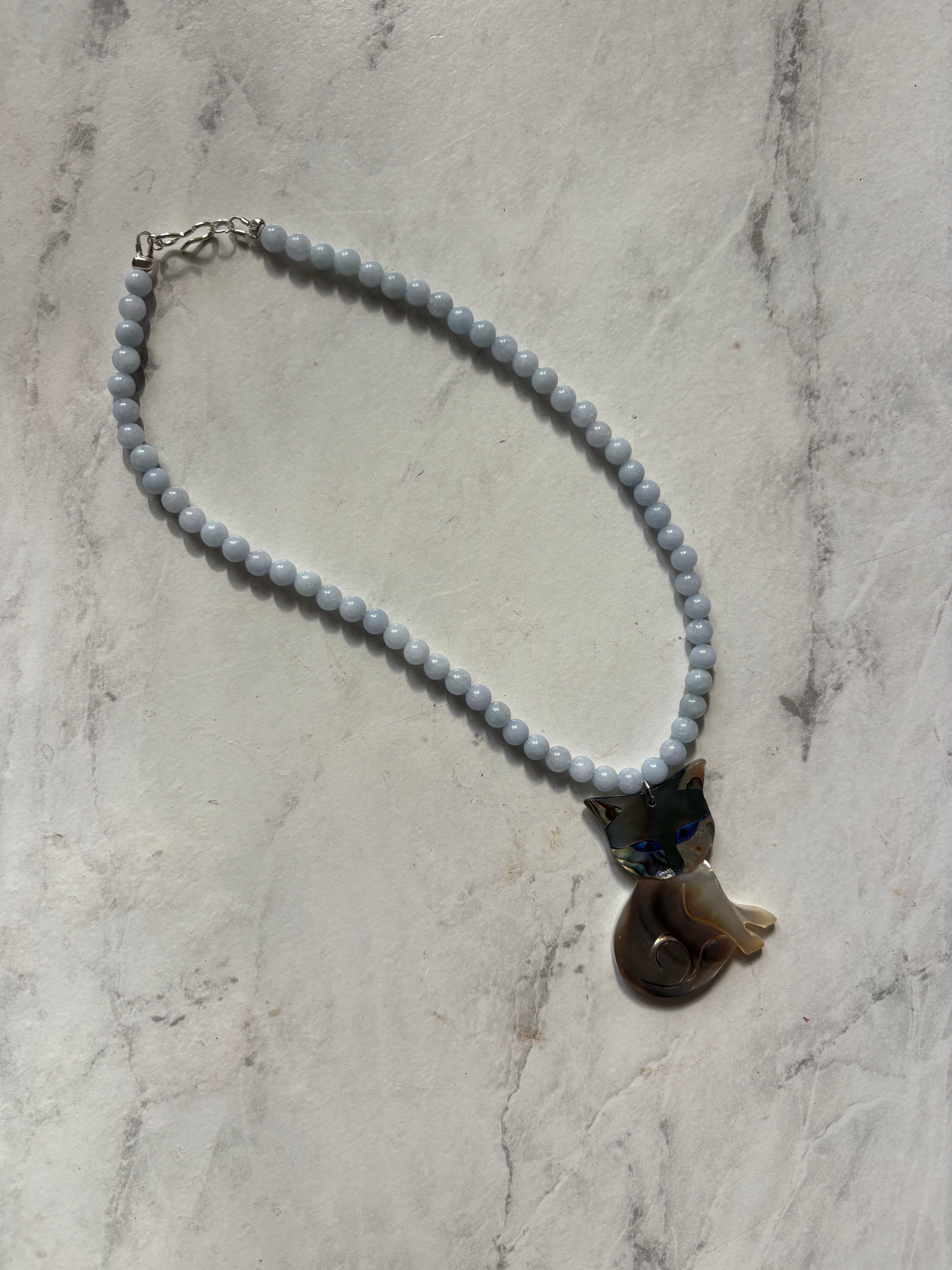 salty cat necklace