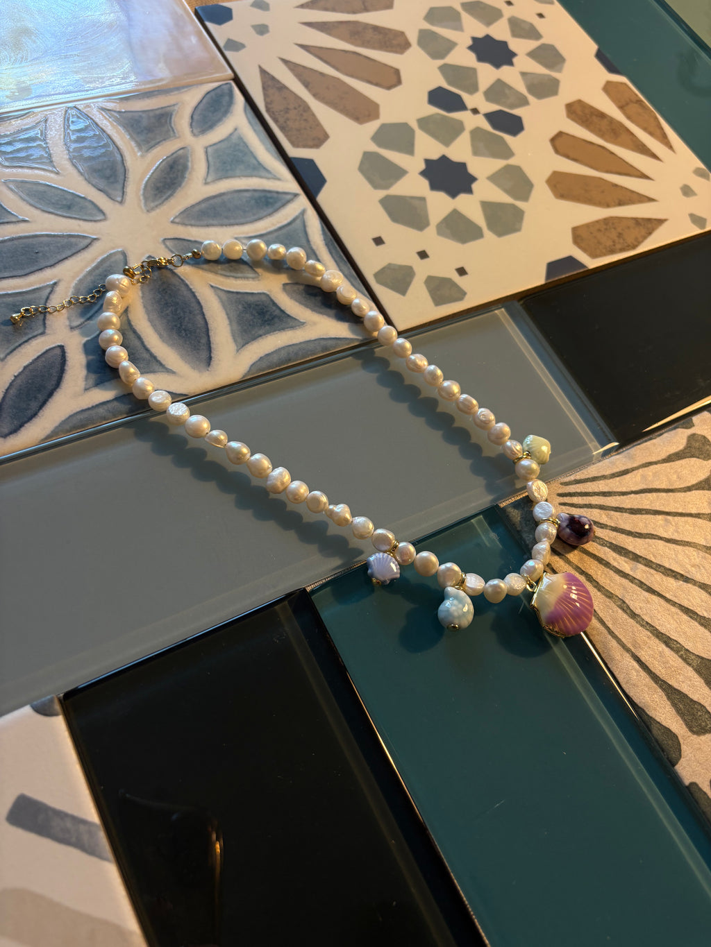 mermaid water necklace