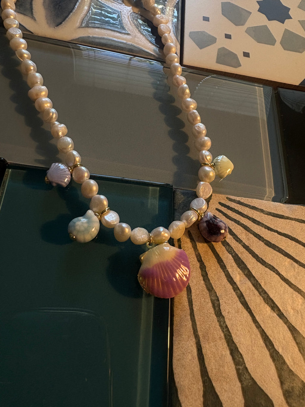 mermaid water necklace