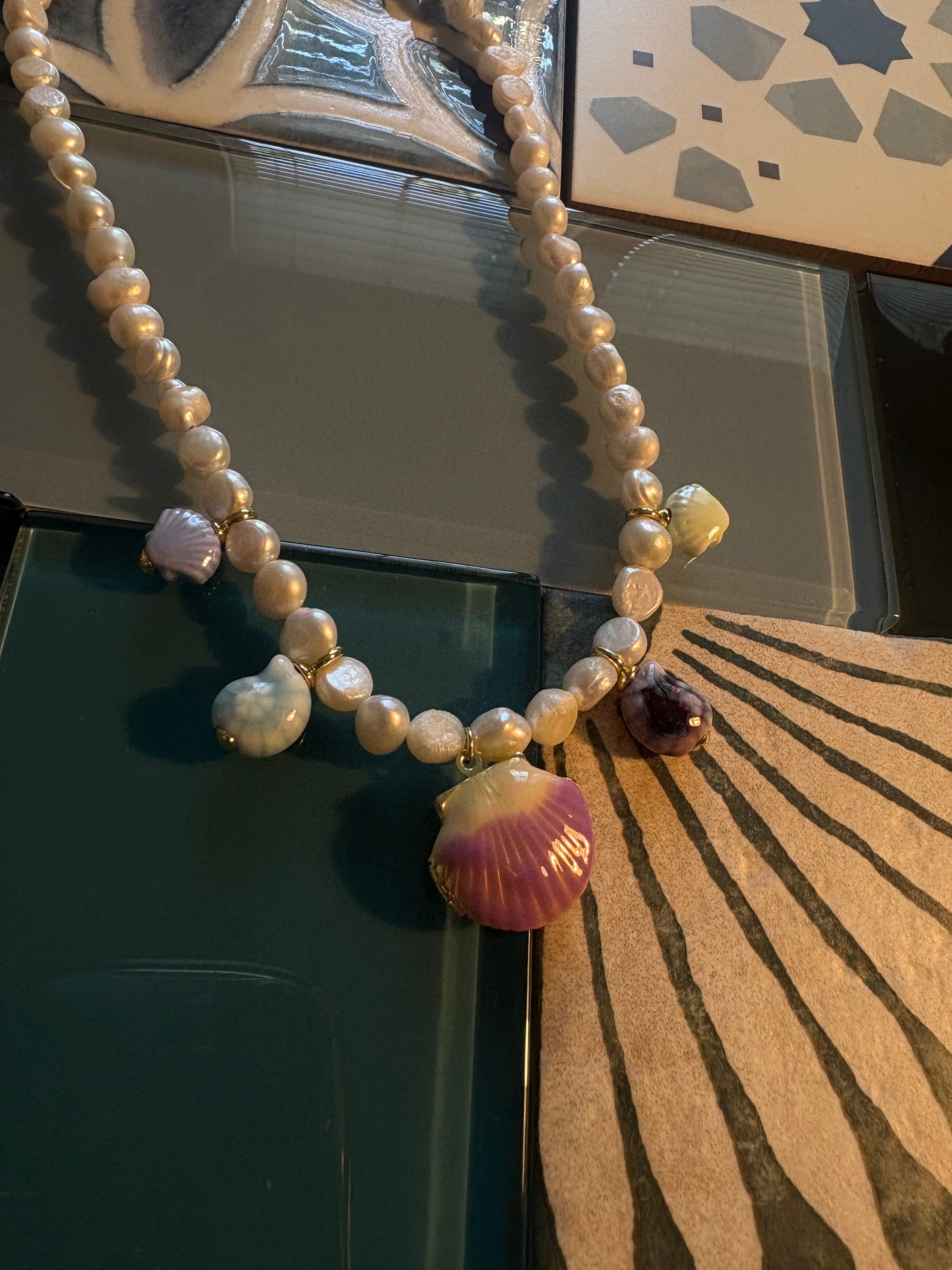 mermaid water necklace