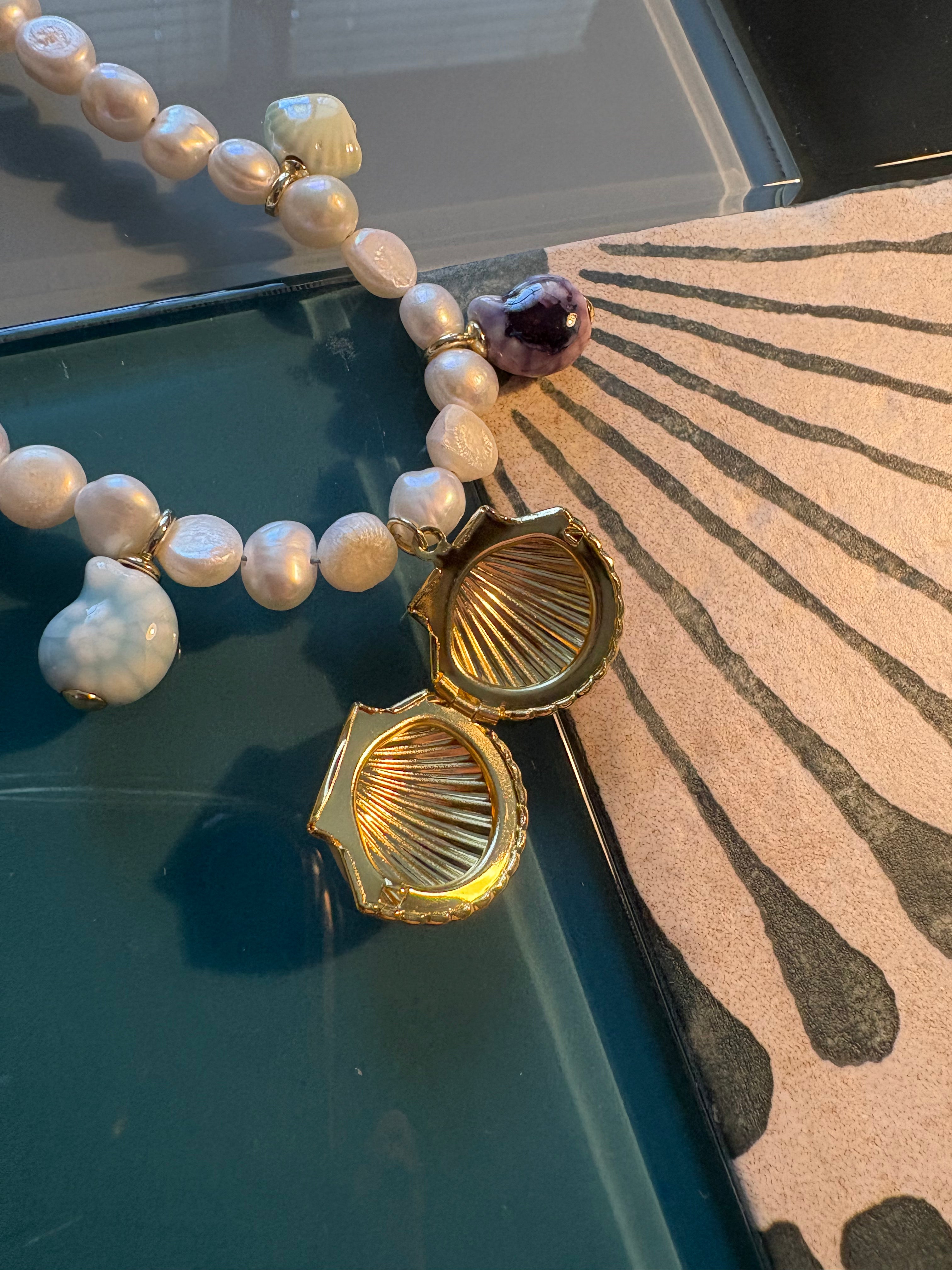 mermaid water necklace