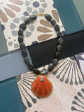 emerald sunrise necklace