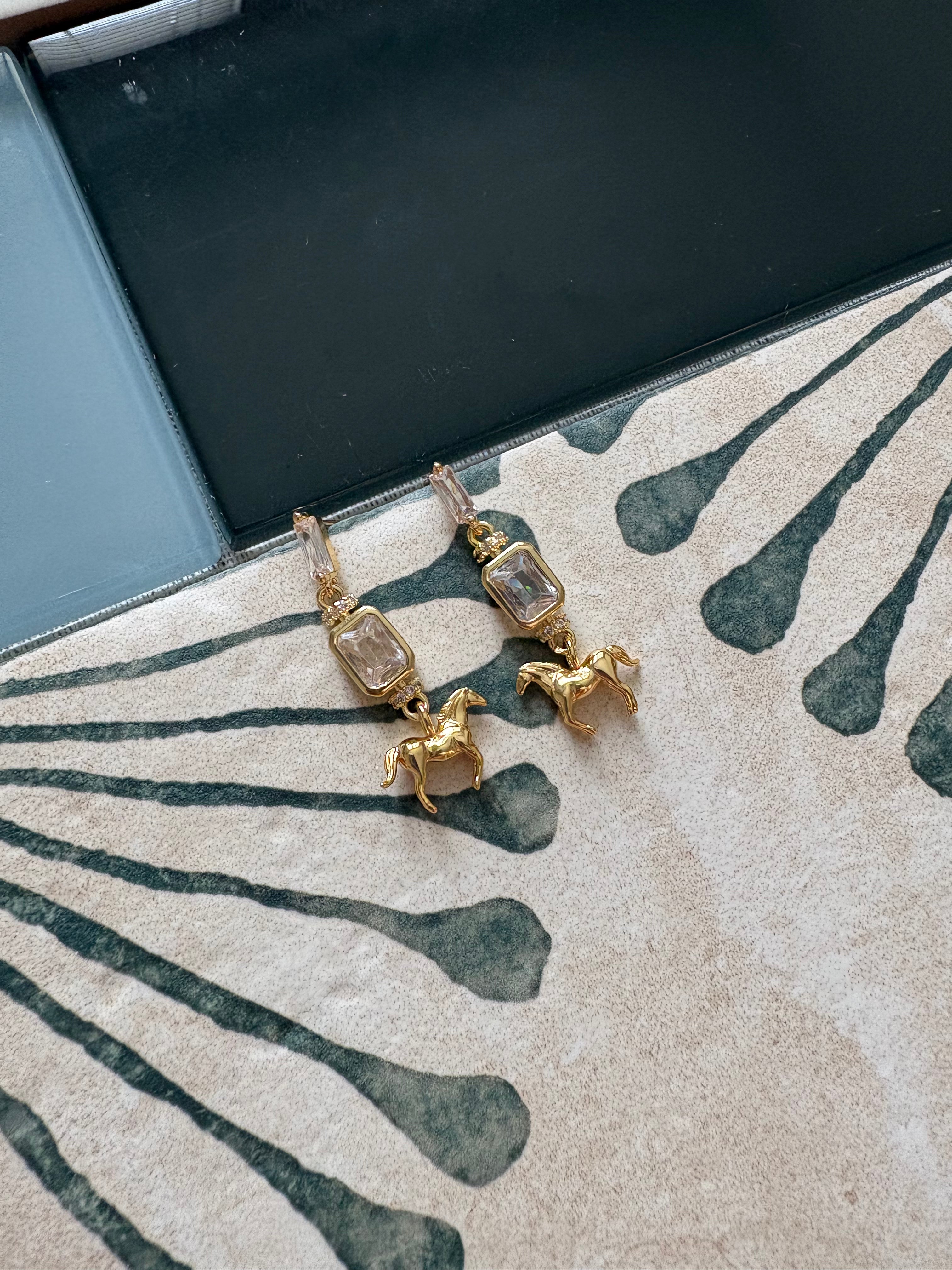 carousel cavallo earrings