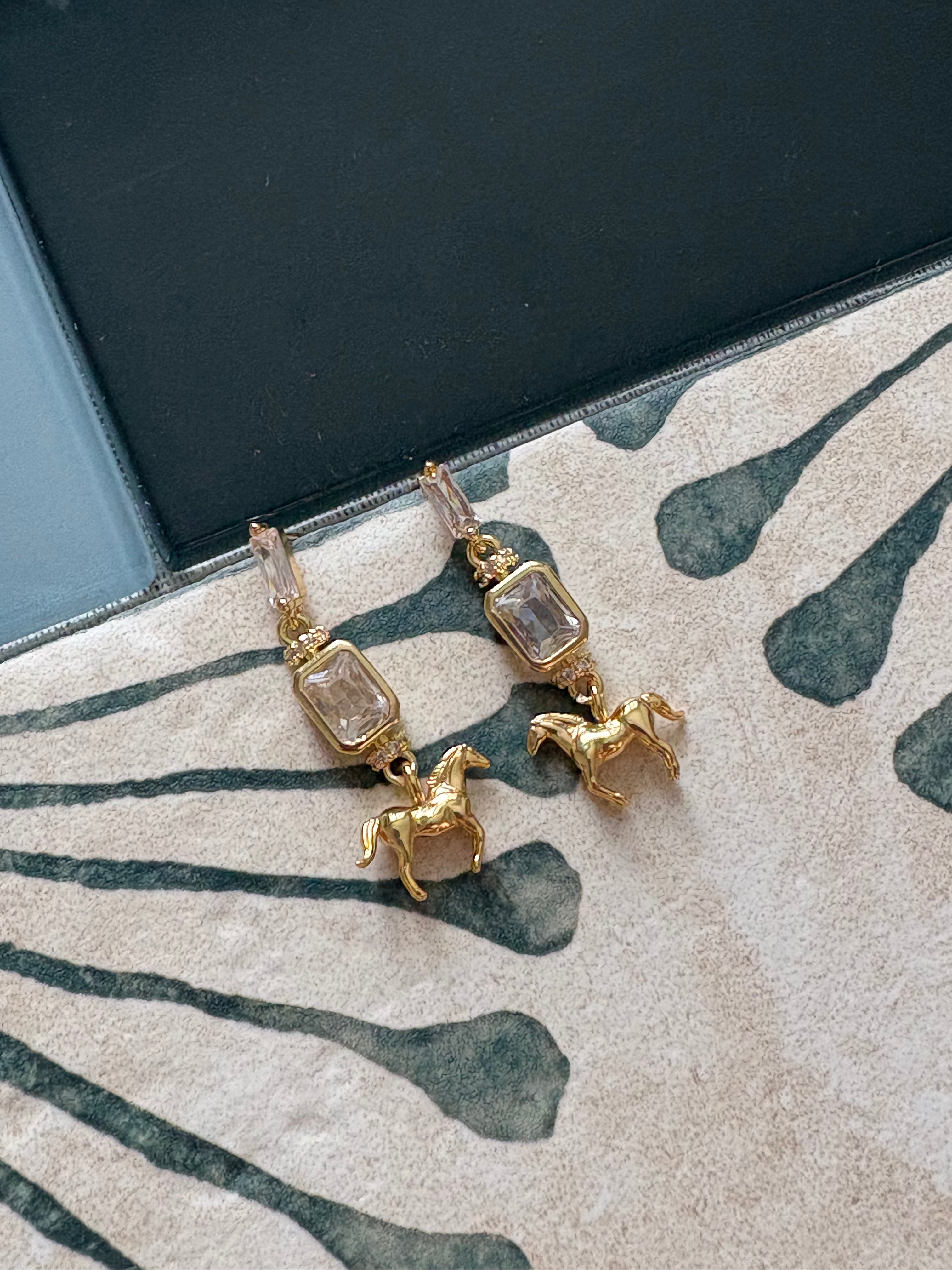 carousel cavallo earrings