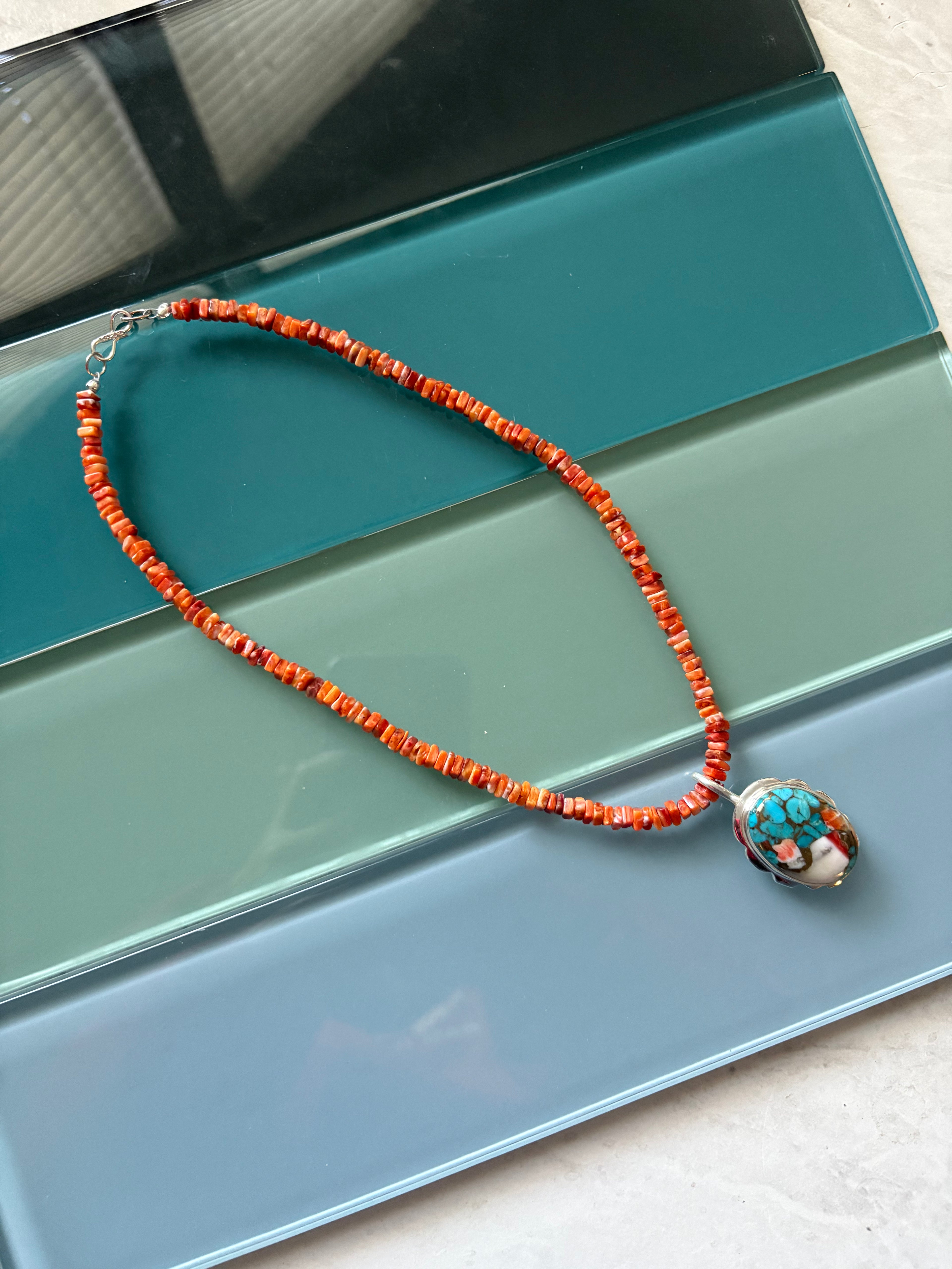summer sunrise necklace