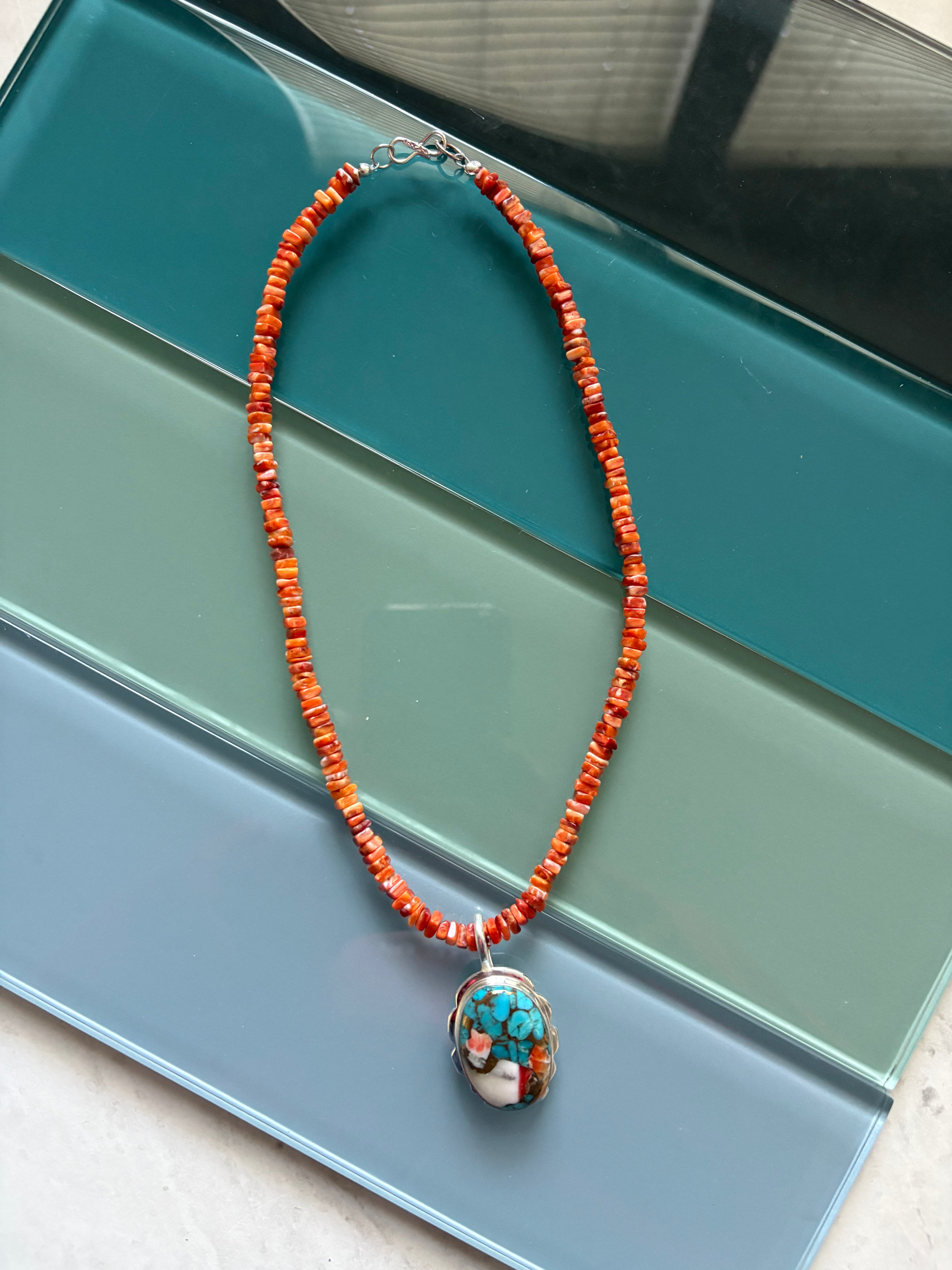 summer sunrise necklace