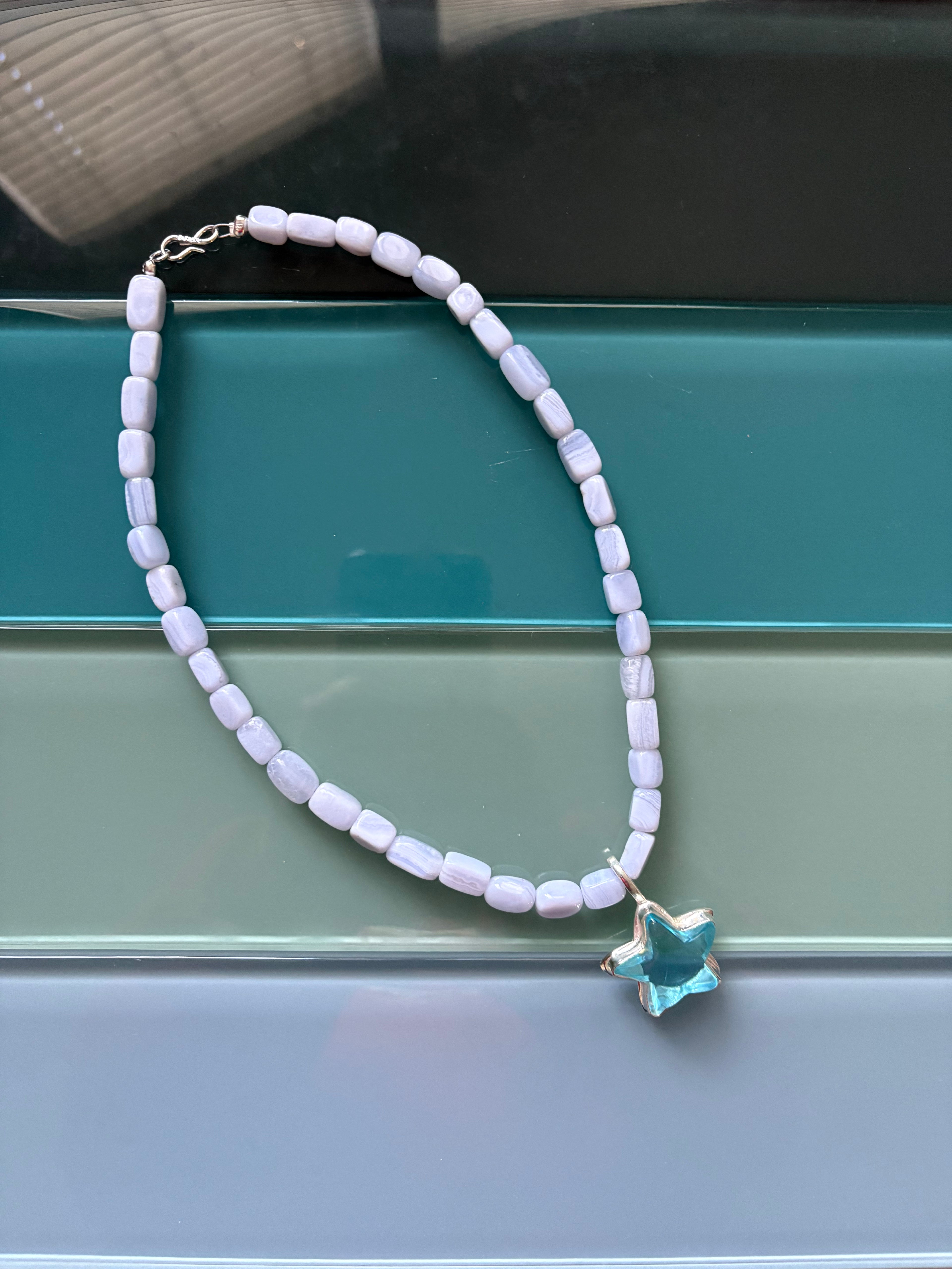milky sea necklace