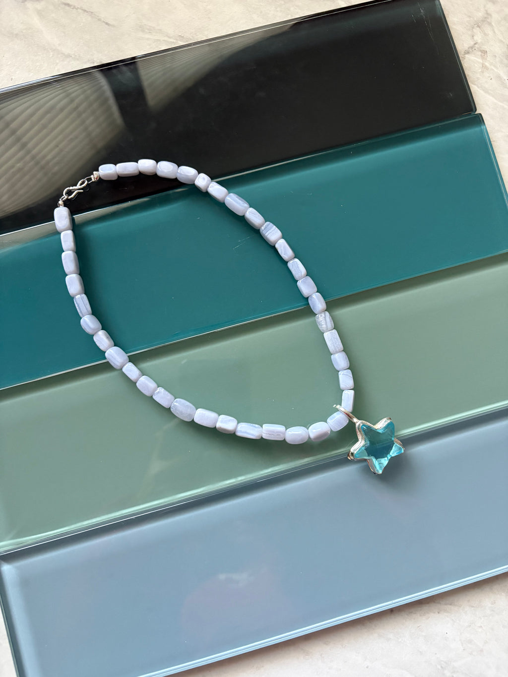 milky sea necklace