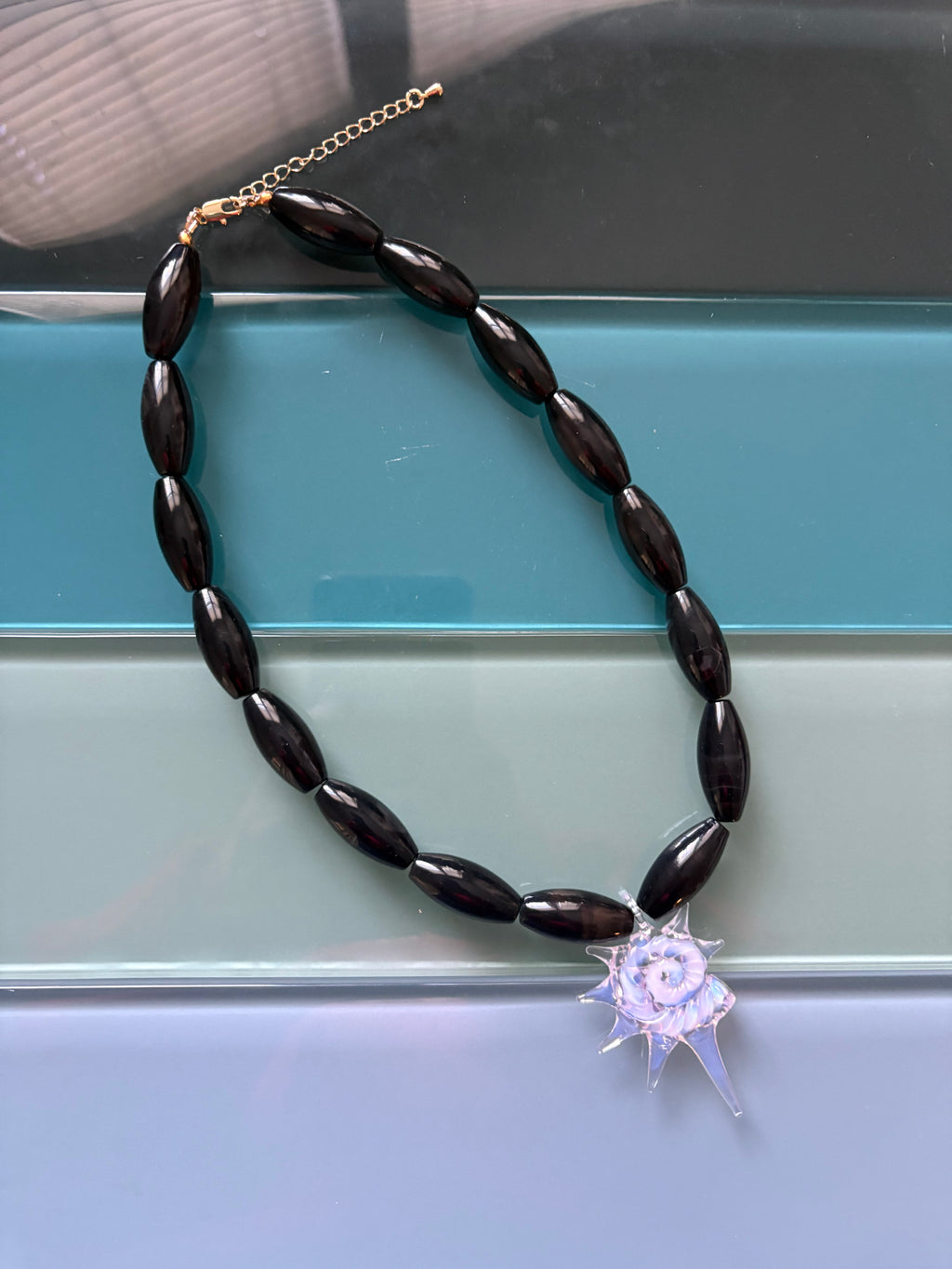 sea urchin necklace