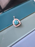 .925 turquoise pendant